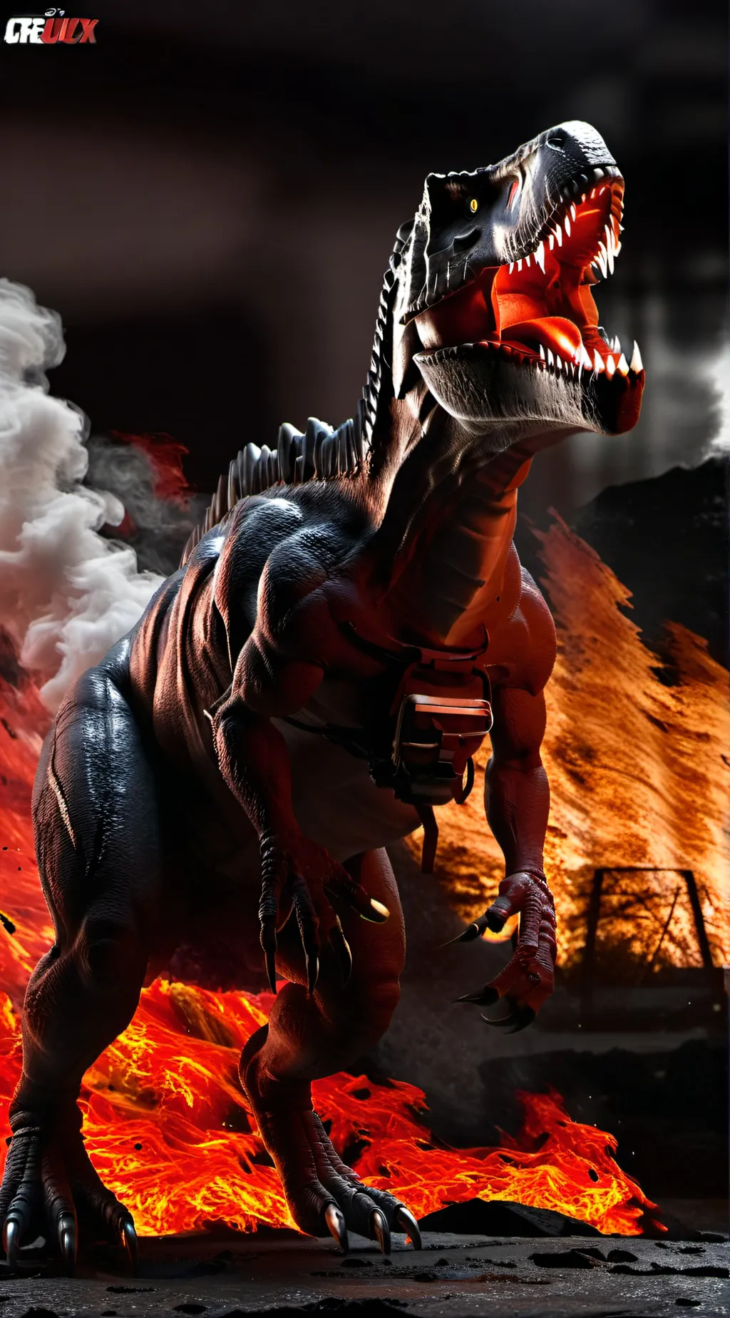 ai character: Monster legends
M background