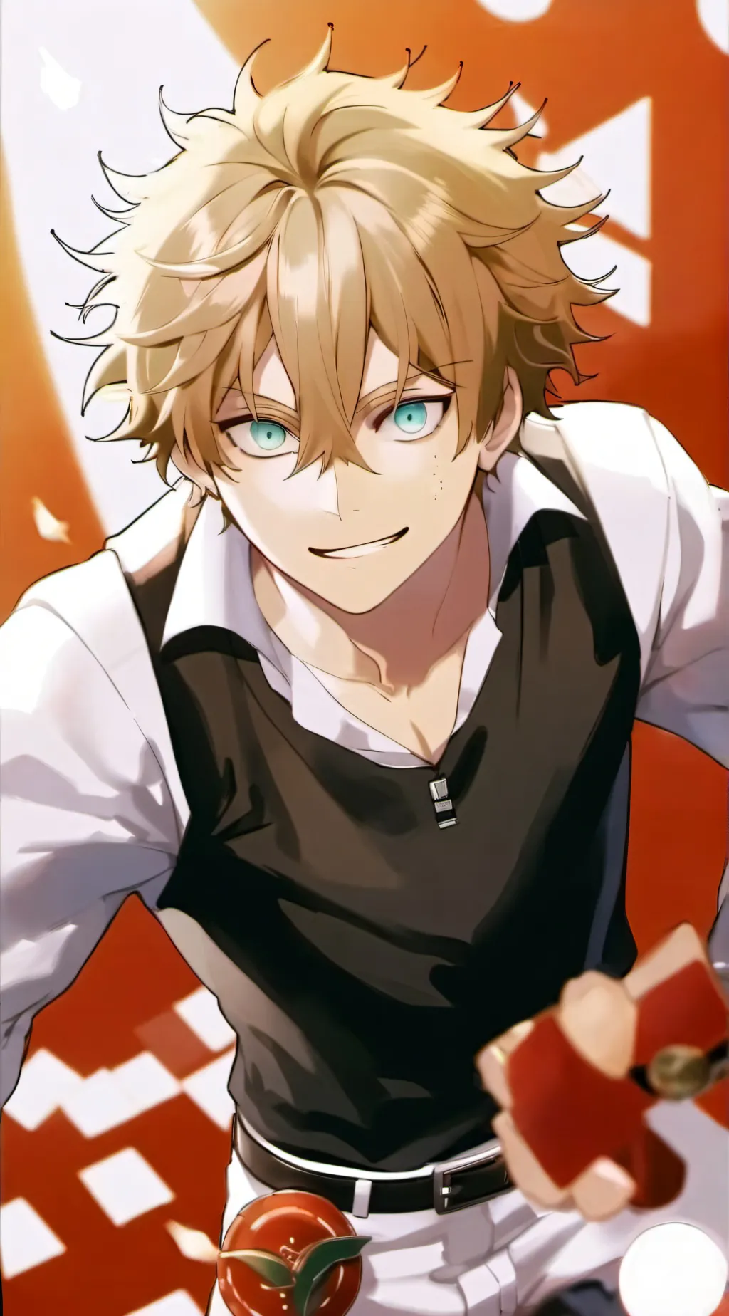 ai character: Bakugo background