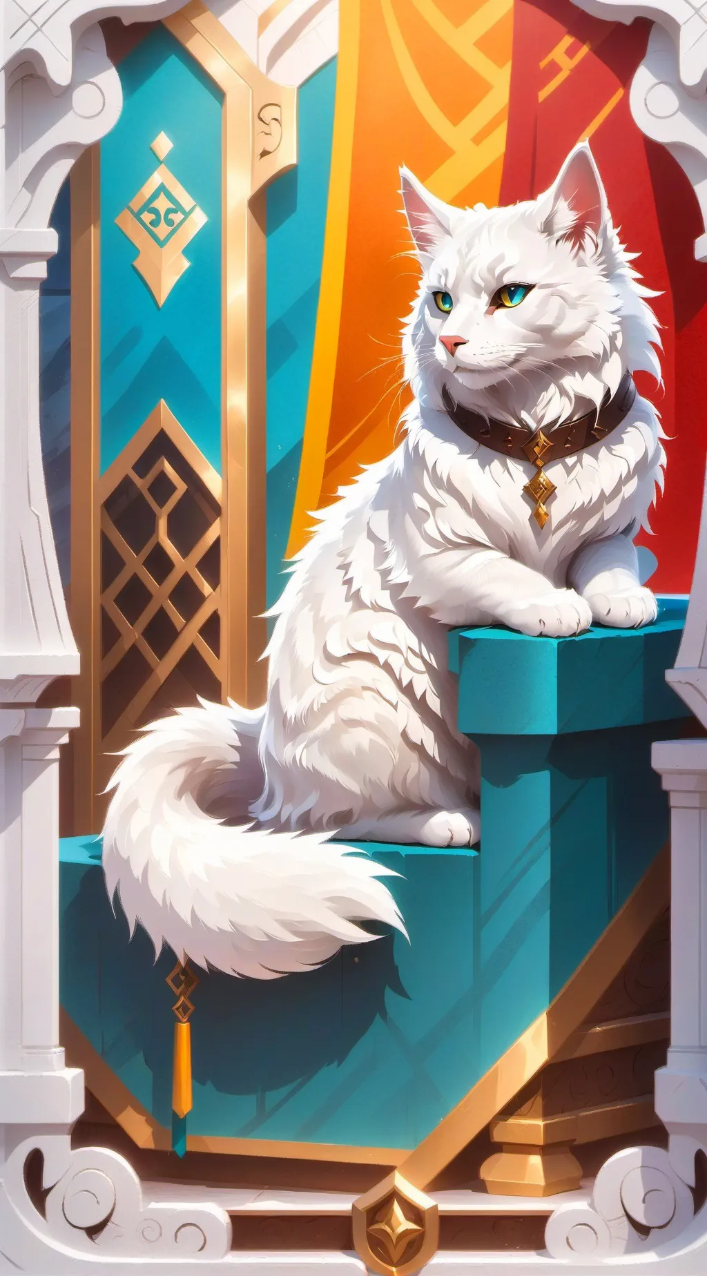 ai character: Clover background