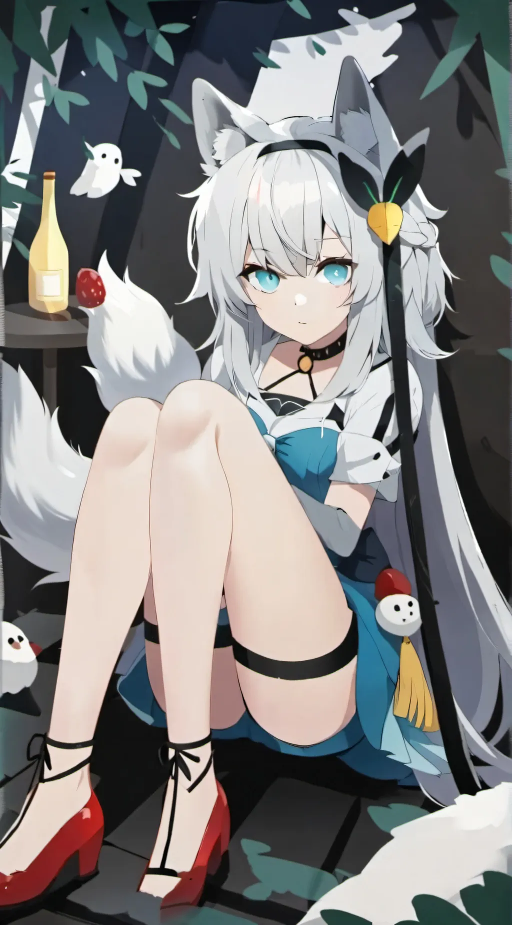 ai character: Bailey ￼ background