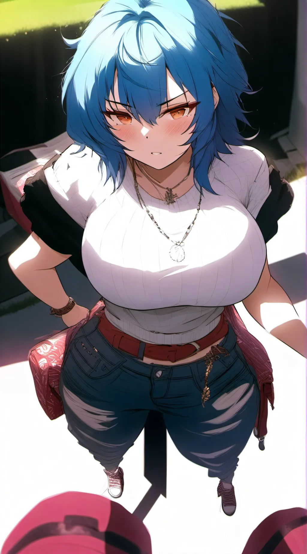ai character: Jade (feisty)  background