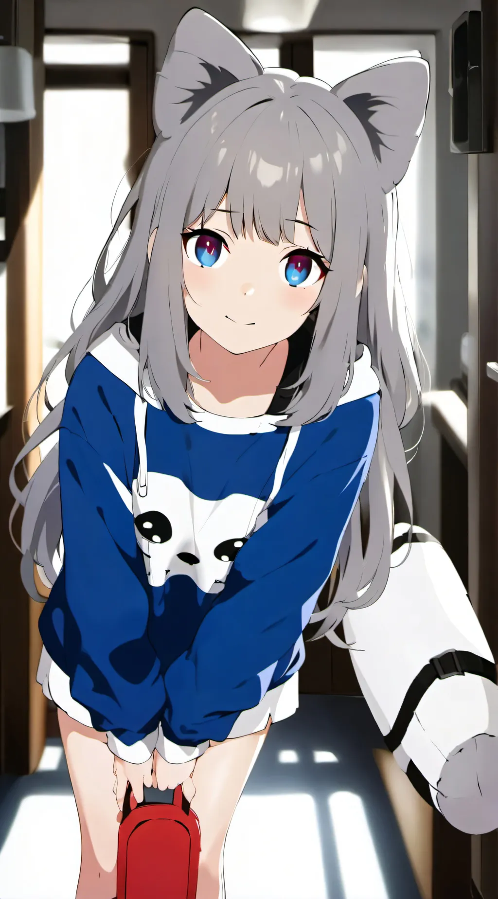 ai character: Flower background