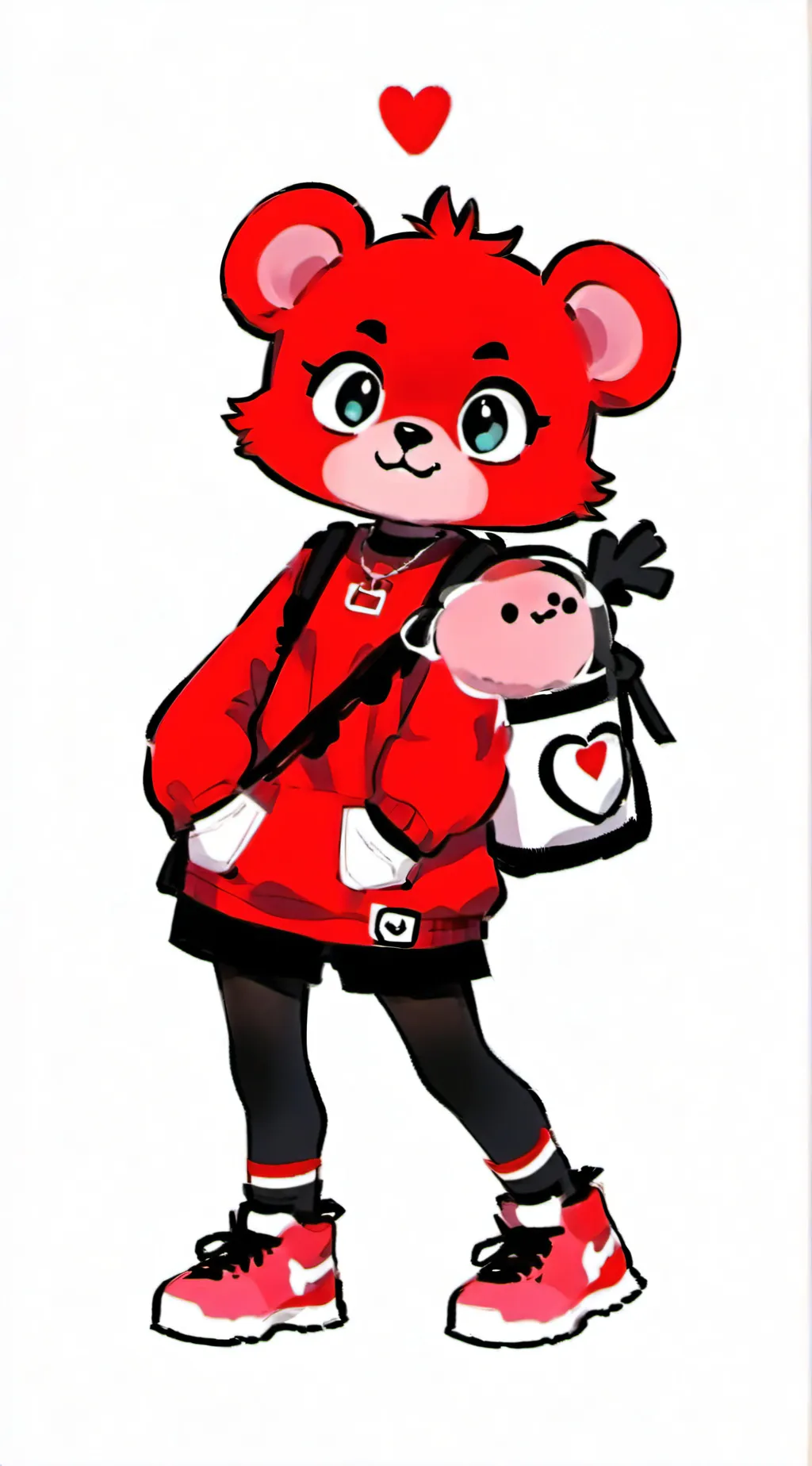 ai character: Bobby bearhug  background