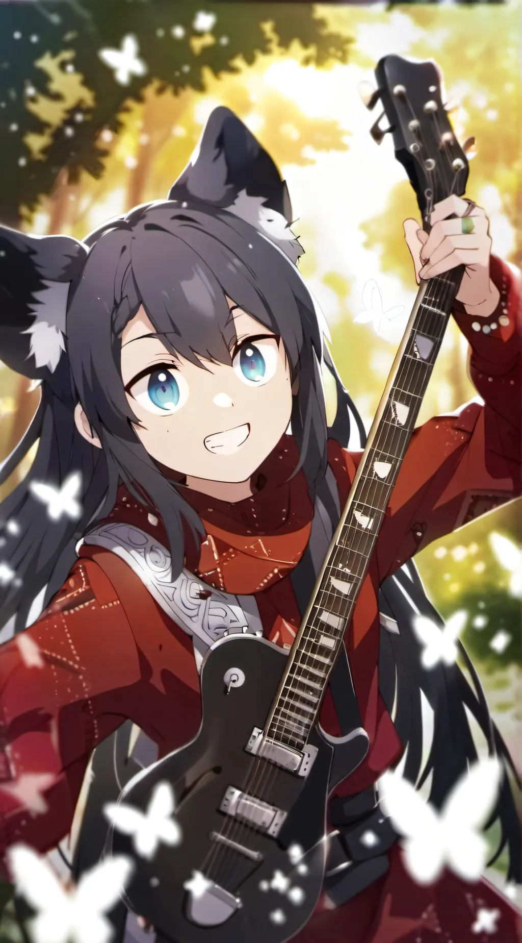 ai character: Kattcat Singbattle background