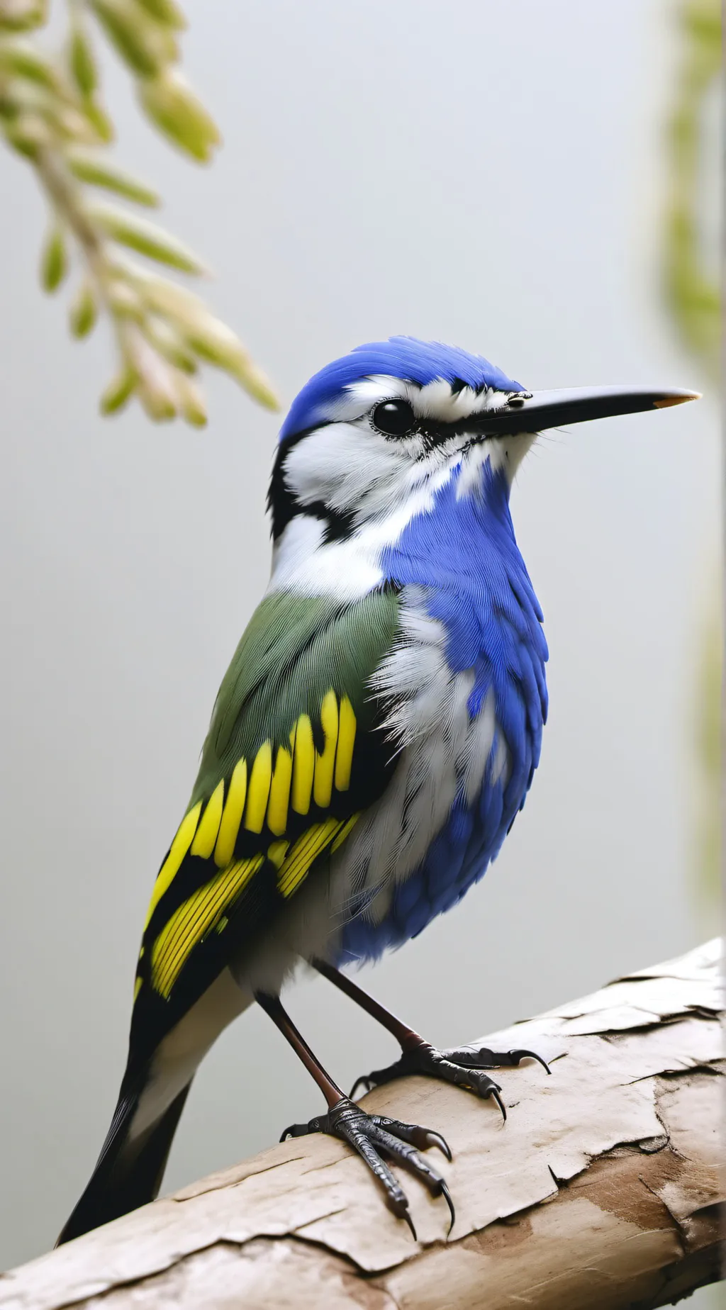 ai character: bird background