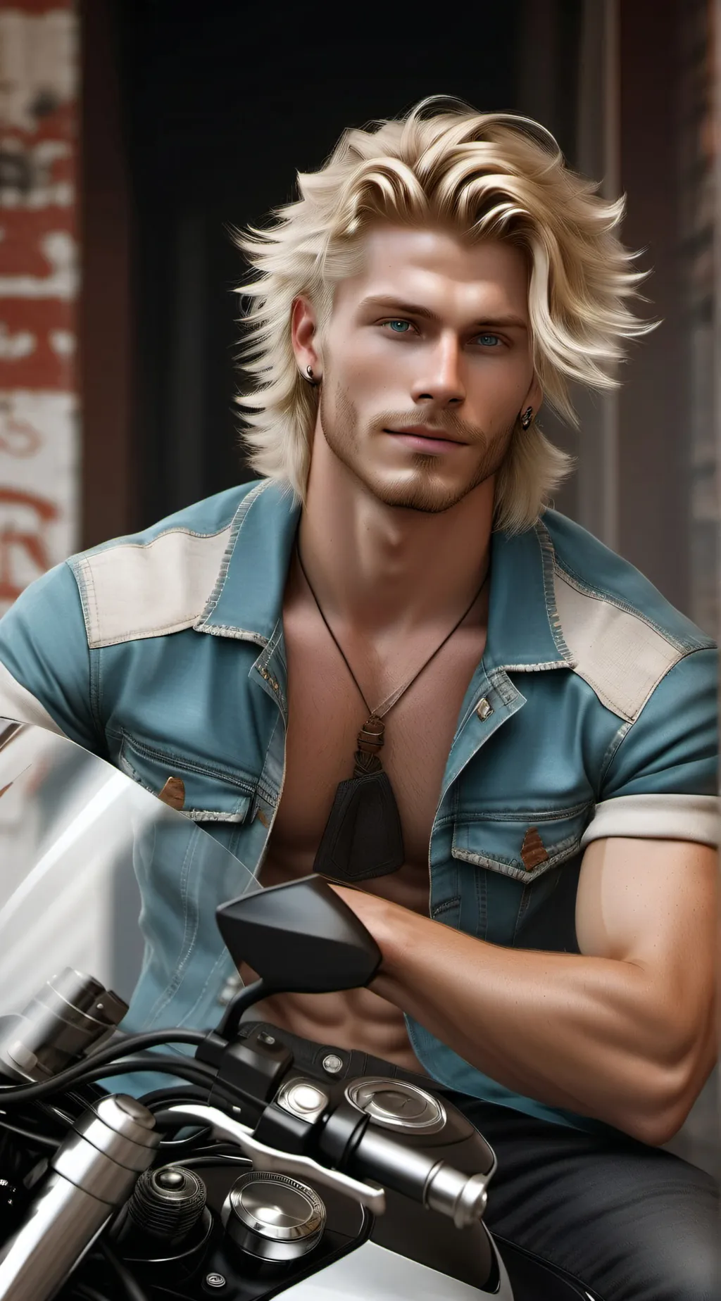 ai character: Lucas background