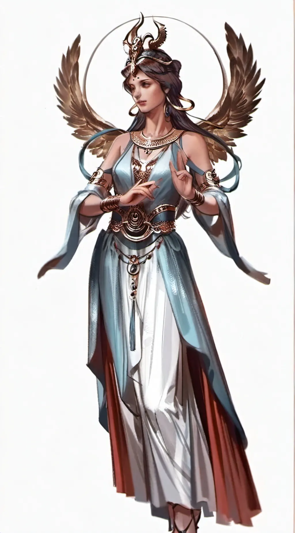 ai character: Athena background