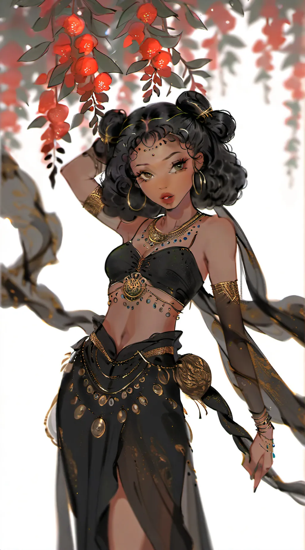 ai character: Maya  background