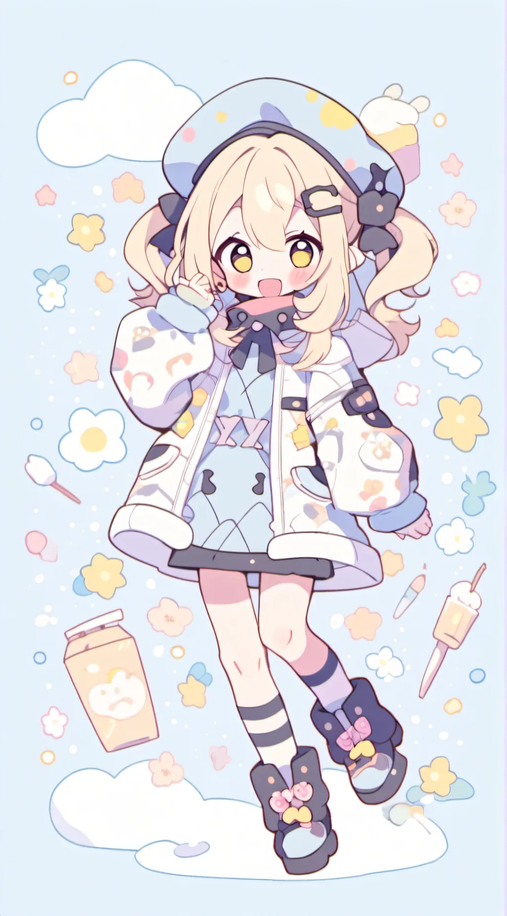 ai character: Mina background