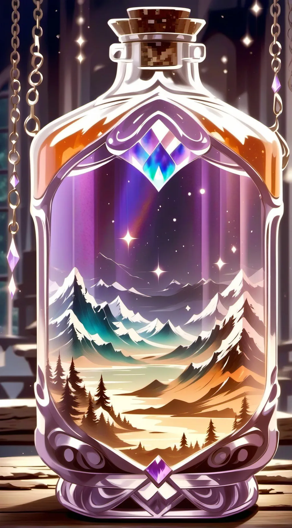 ai character: Pjo VALENTINES DAY background