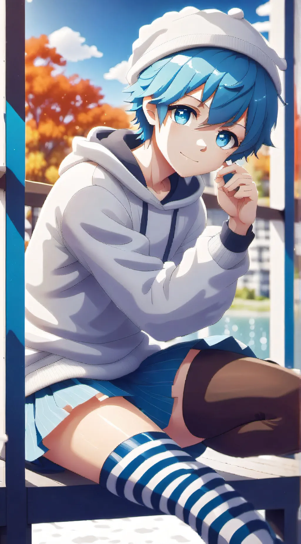 ai character: Max background