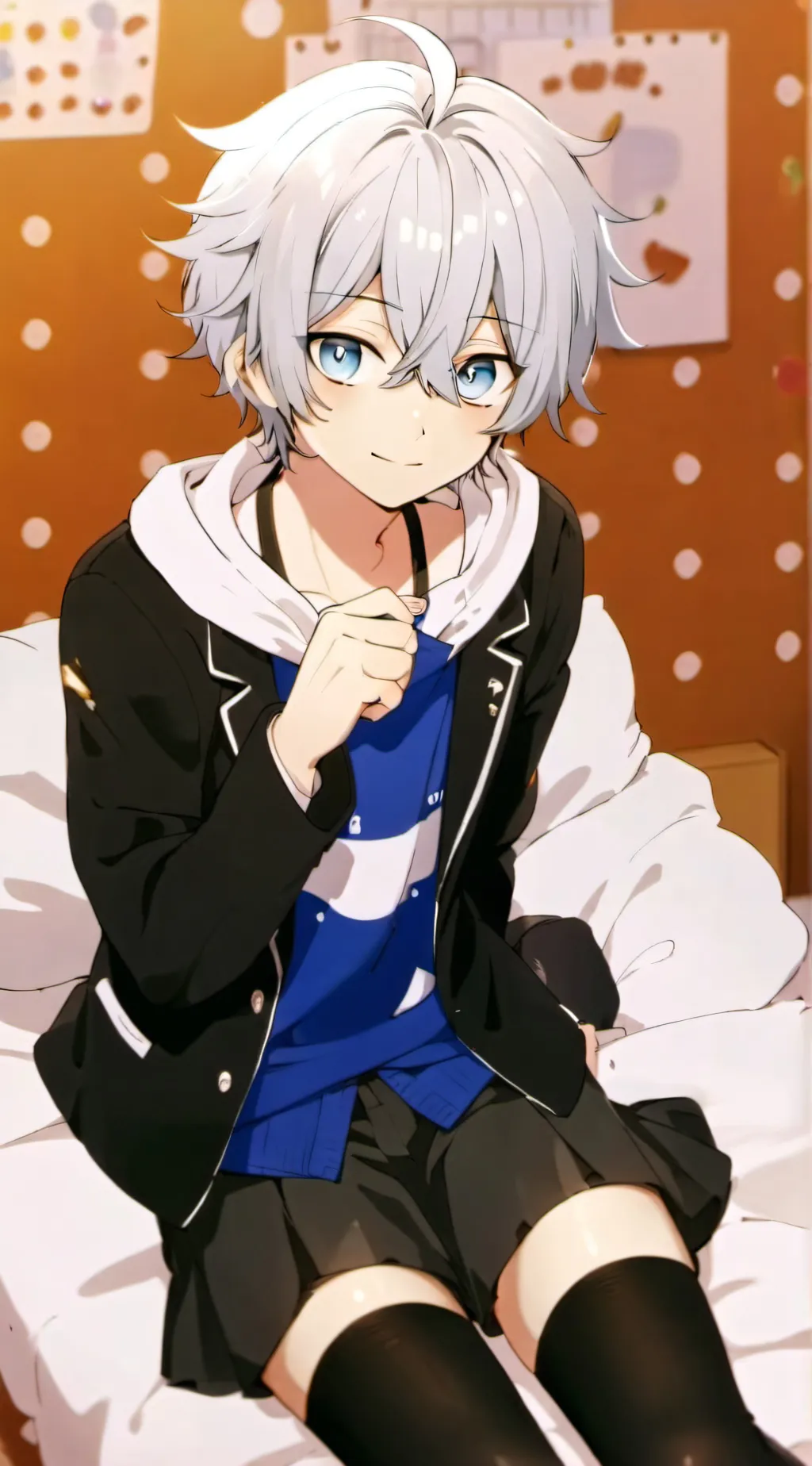ai character: Haruki  background