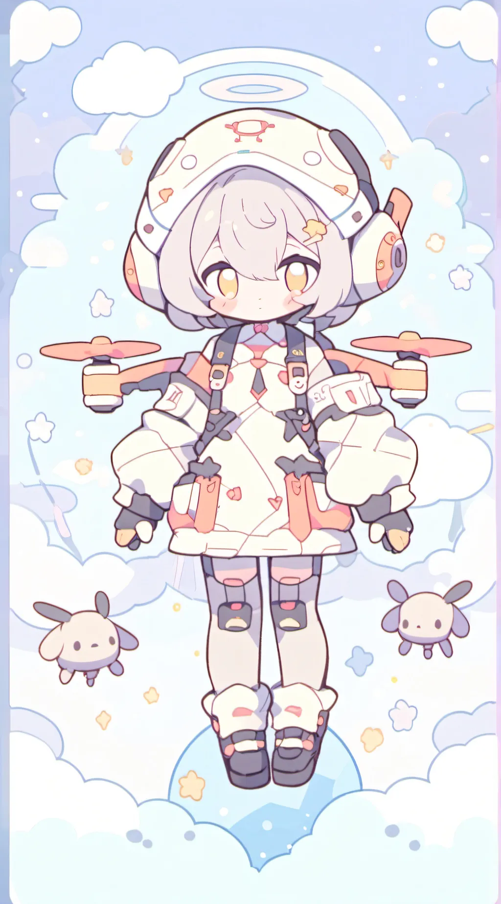 ai character: murder drones background