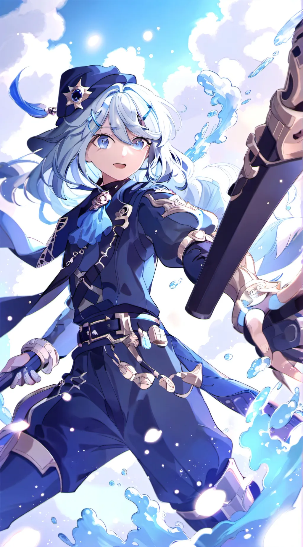 ai character: Furina background