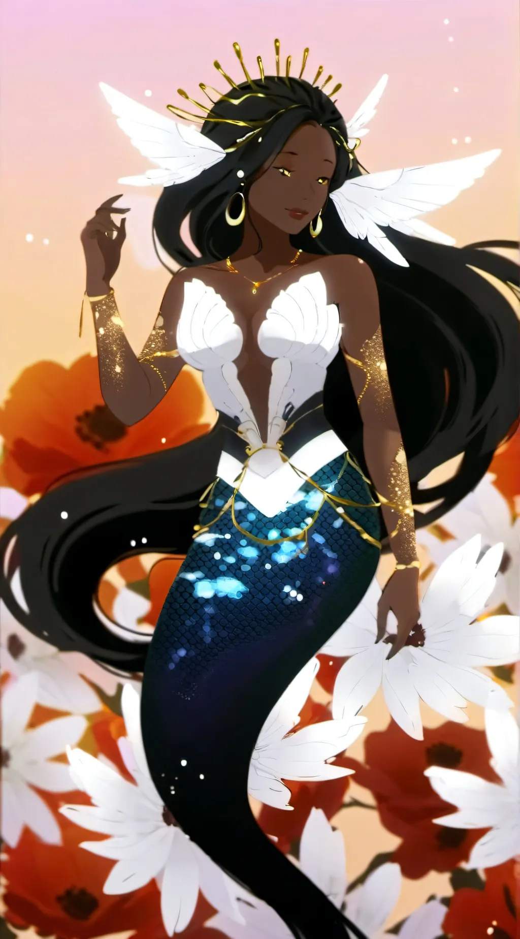 ai character: Eva background