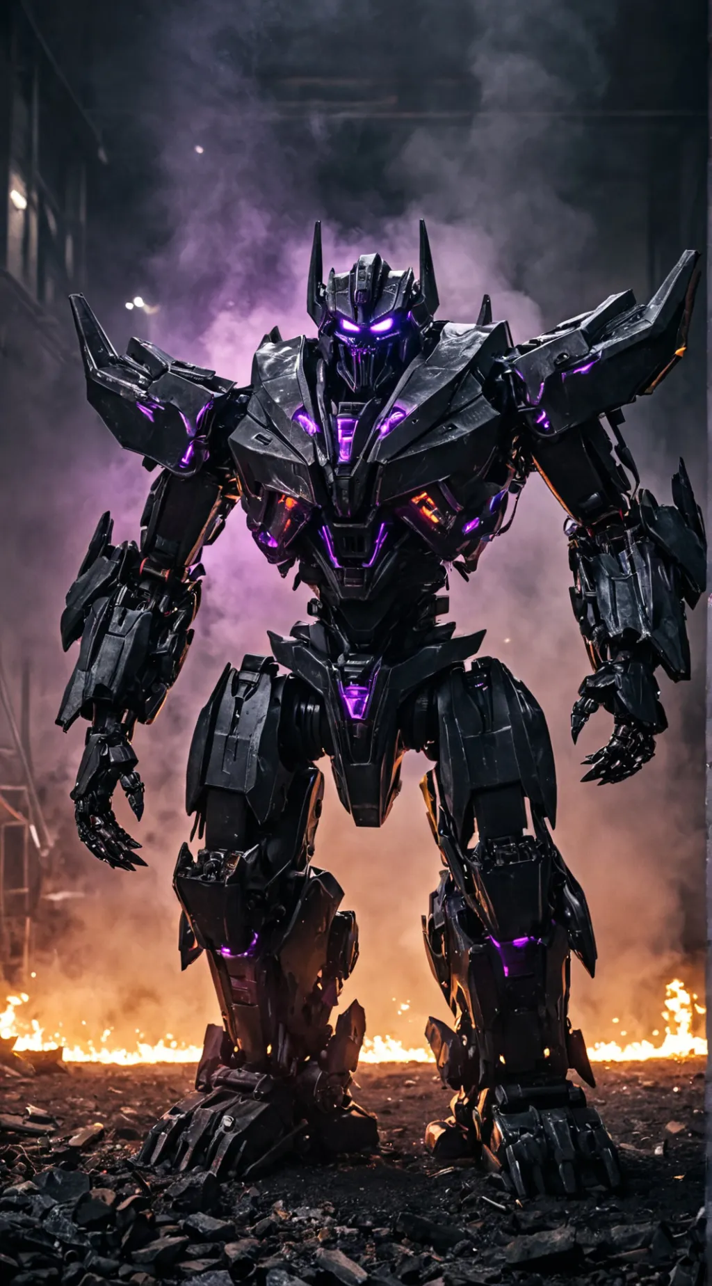 ai character: Riot background