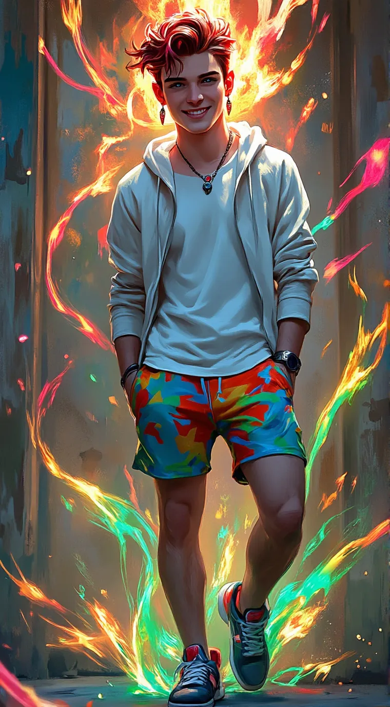 ai character: Valor  background