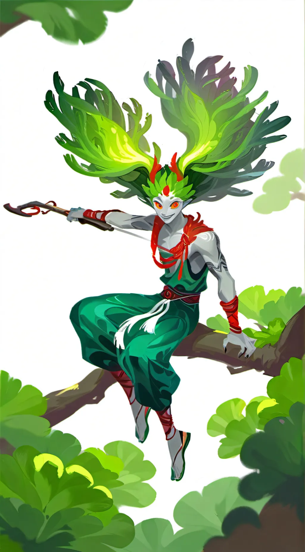 ai character: Floran background