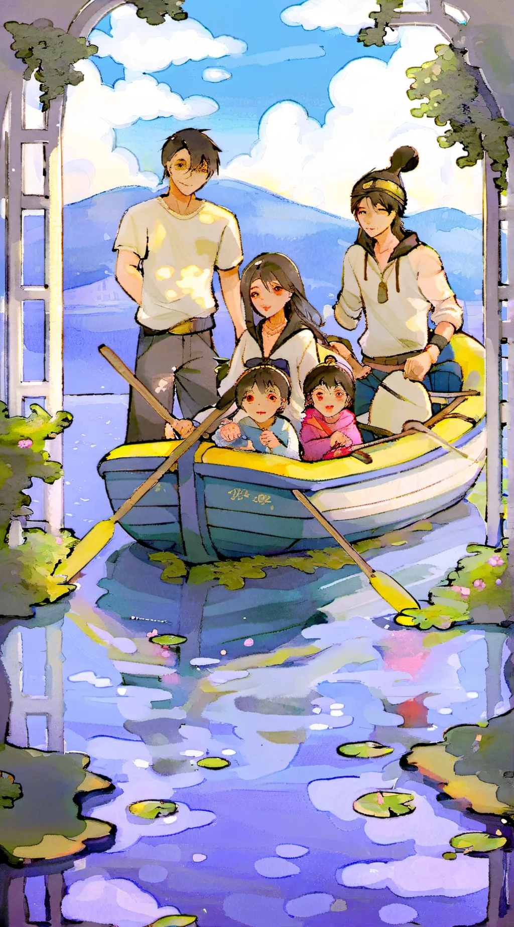 ai character: Family  background