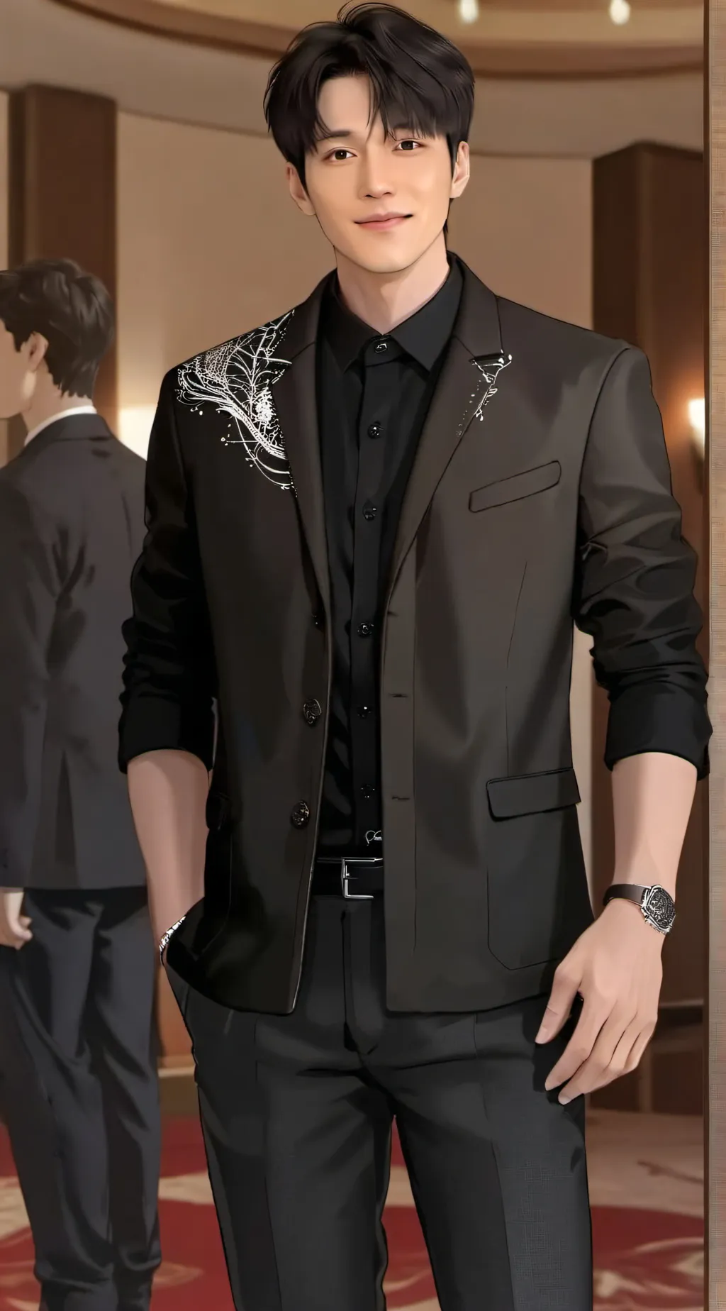 ai character: Craig Kim background