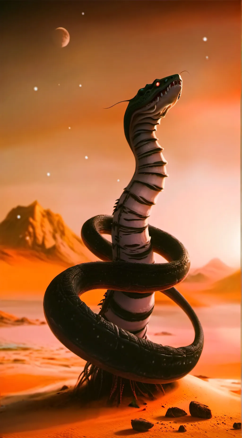 ai character: Sandworm background