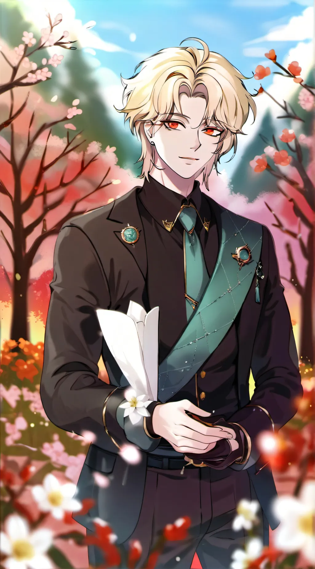 ai character: Adam Nelson background