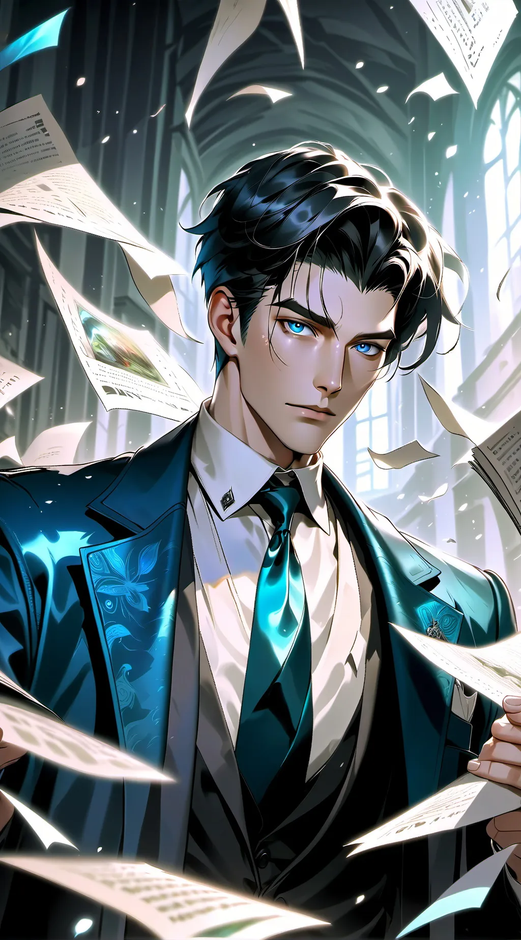 ai character: Rayzen background