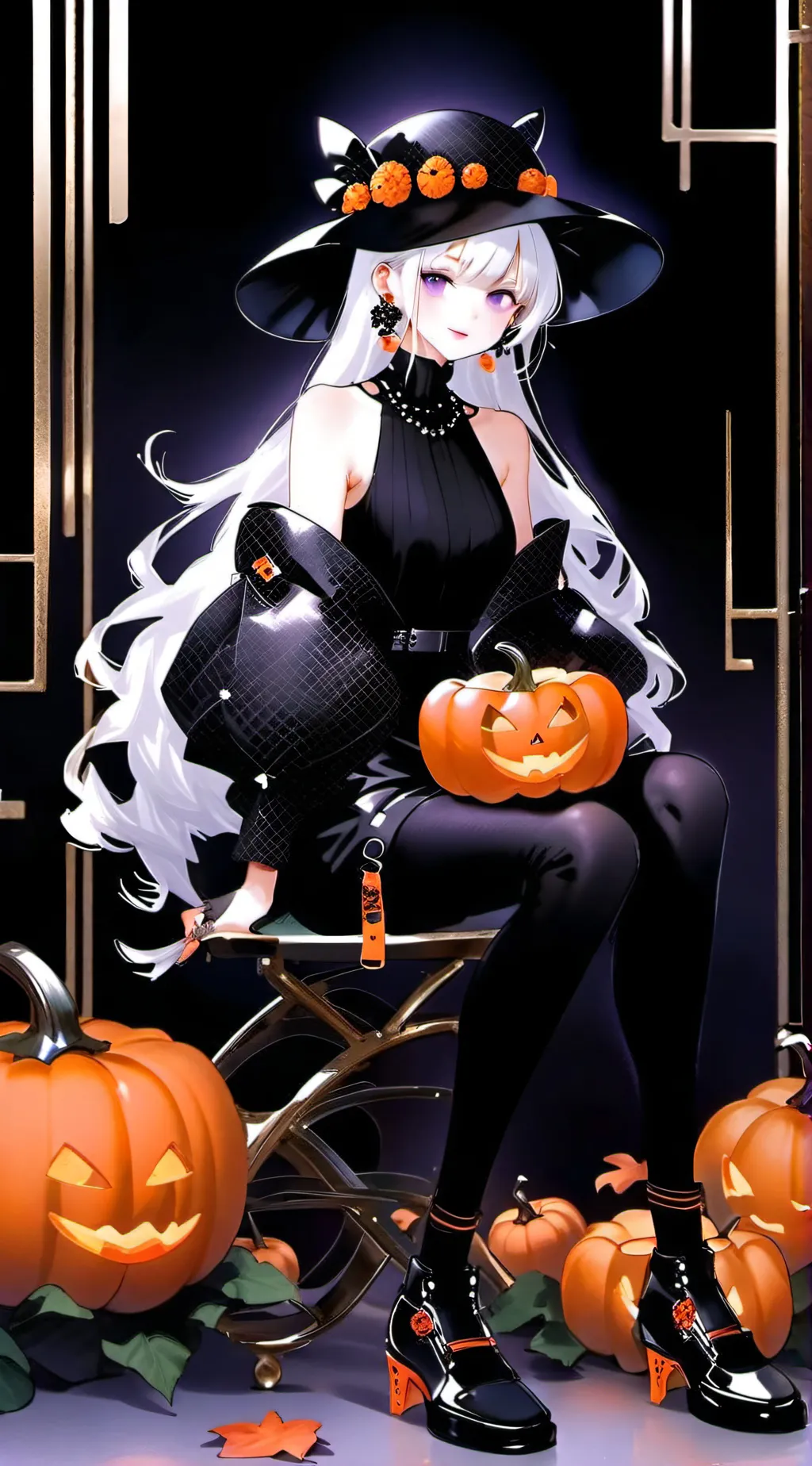 ai character: luna  background