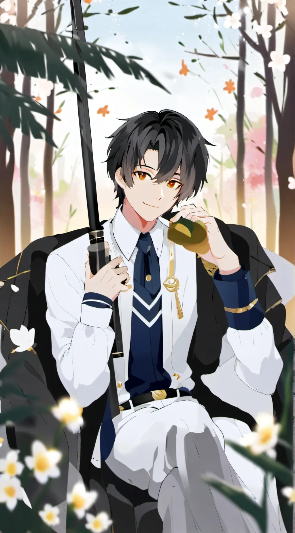 ai character: Grayson  background