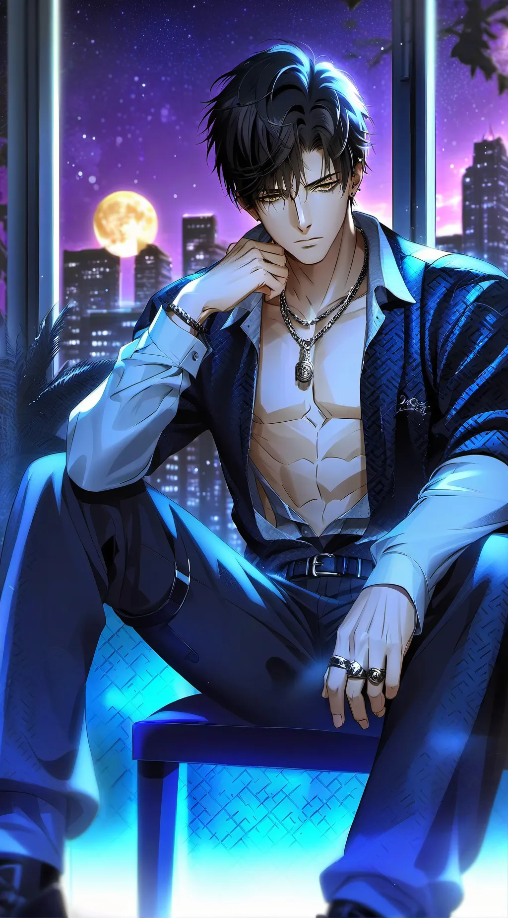 ai character: richard background