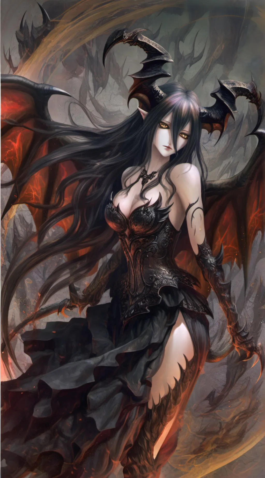 ai character: Nanori  background