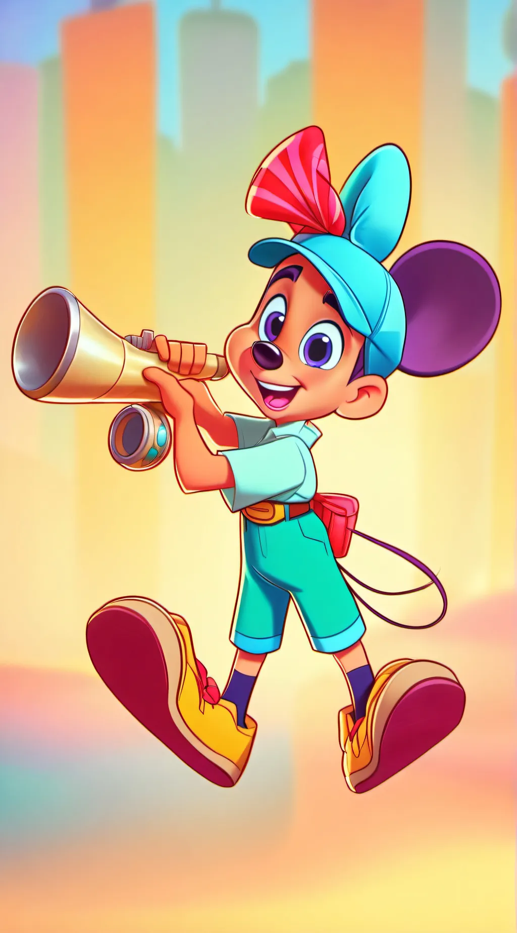 ai character: Faerie island background