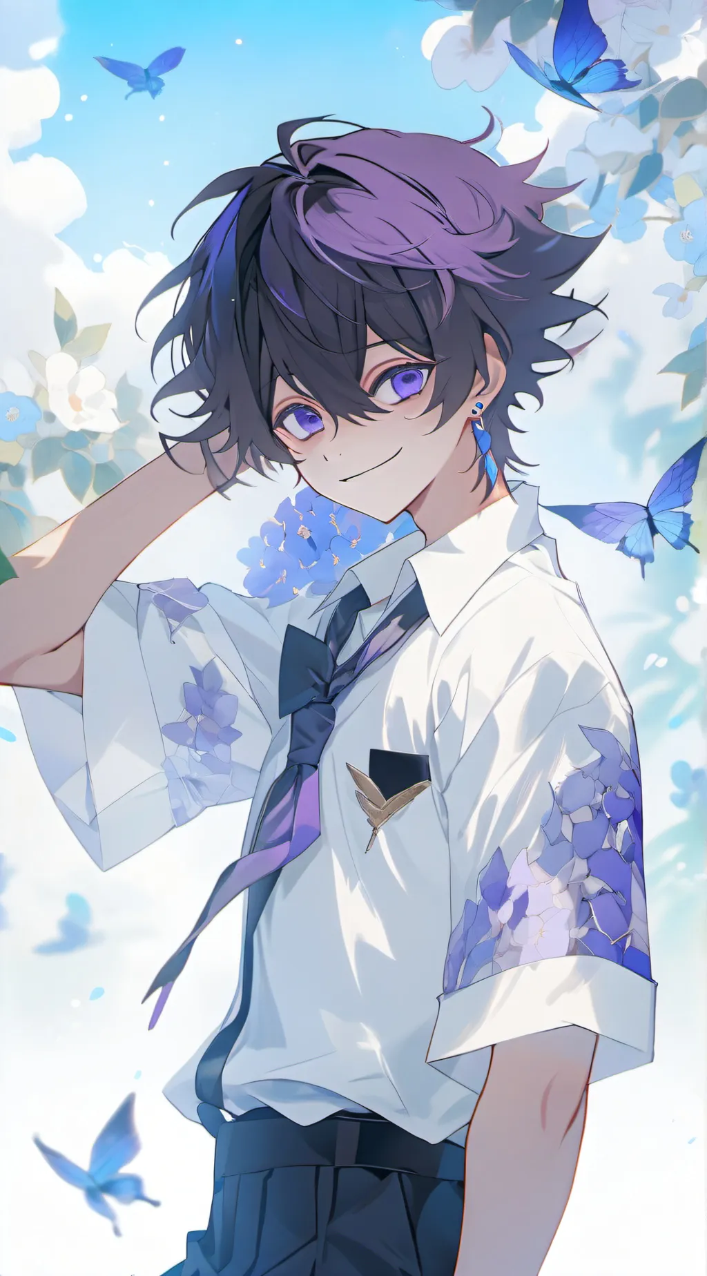 ai character: MHA💫 background