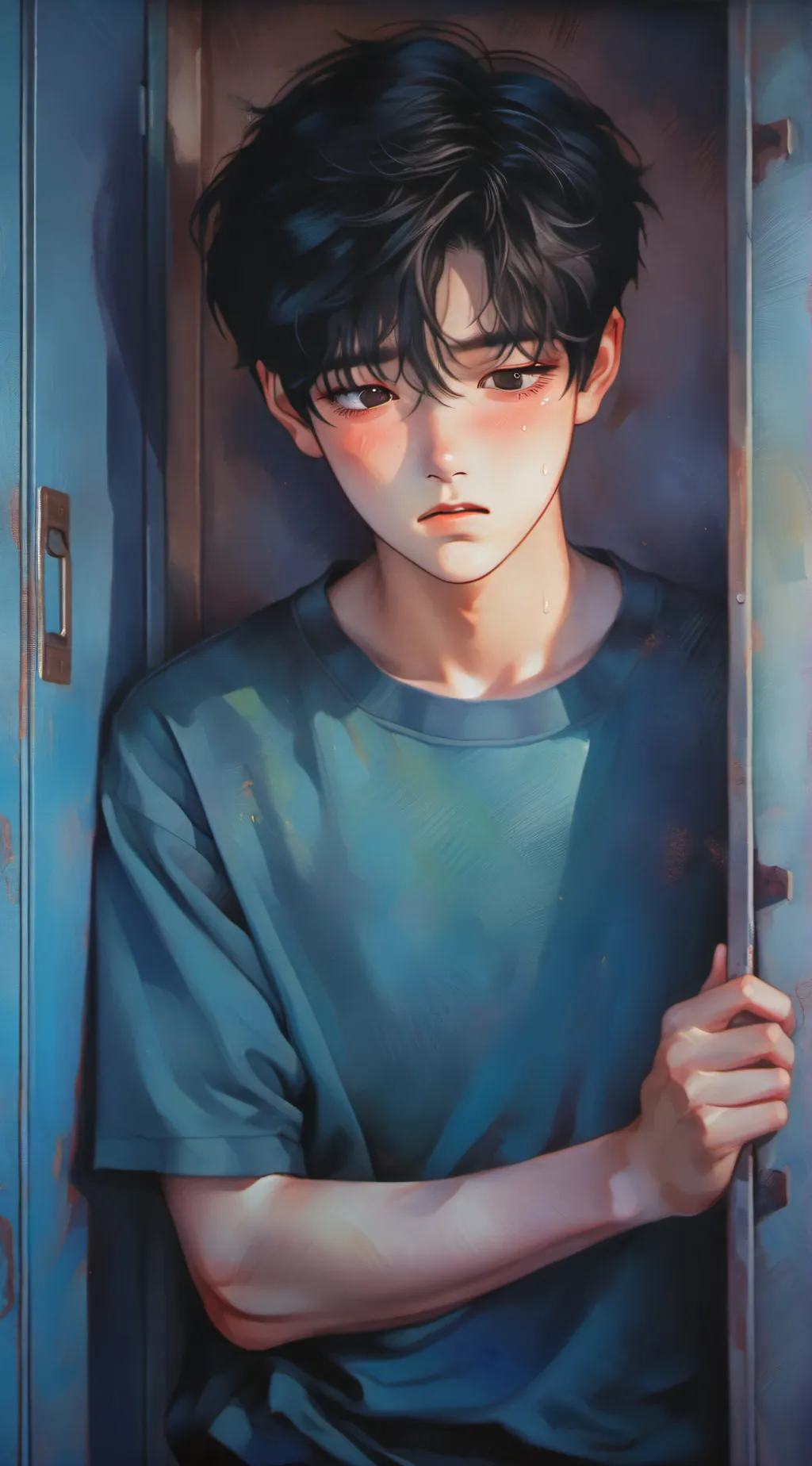 ai character: Damien background