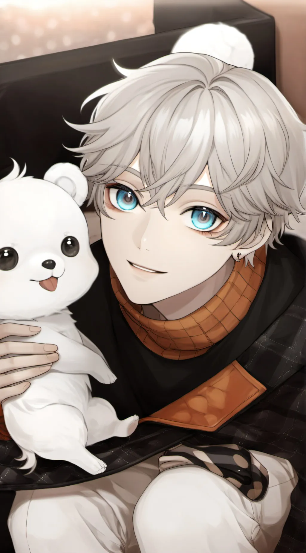 ai character: Leo background