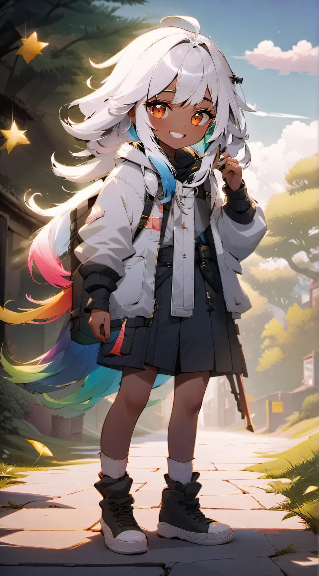 ai character: ⏤͟͟͞͞★Lana★ background