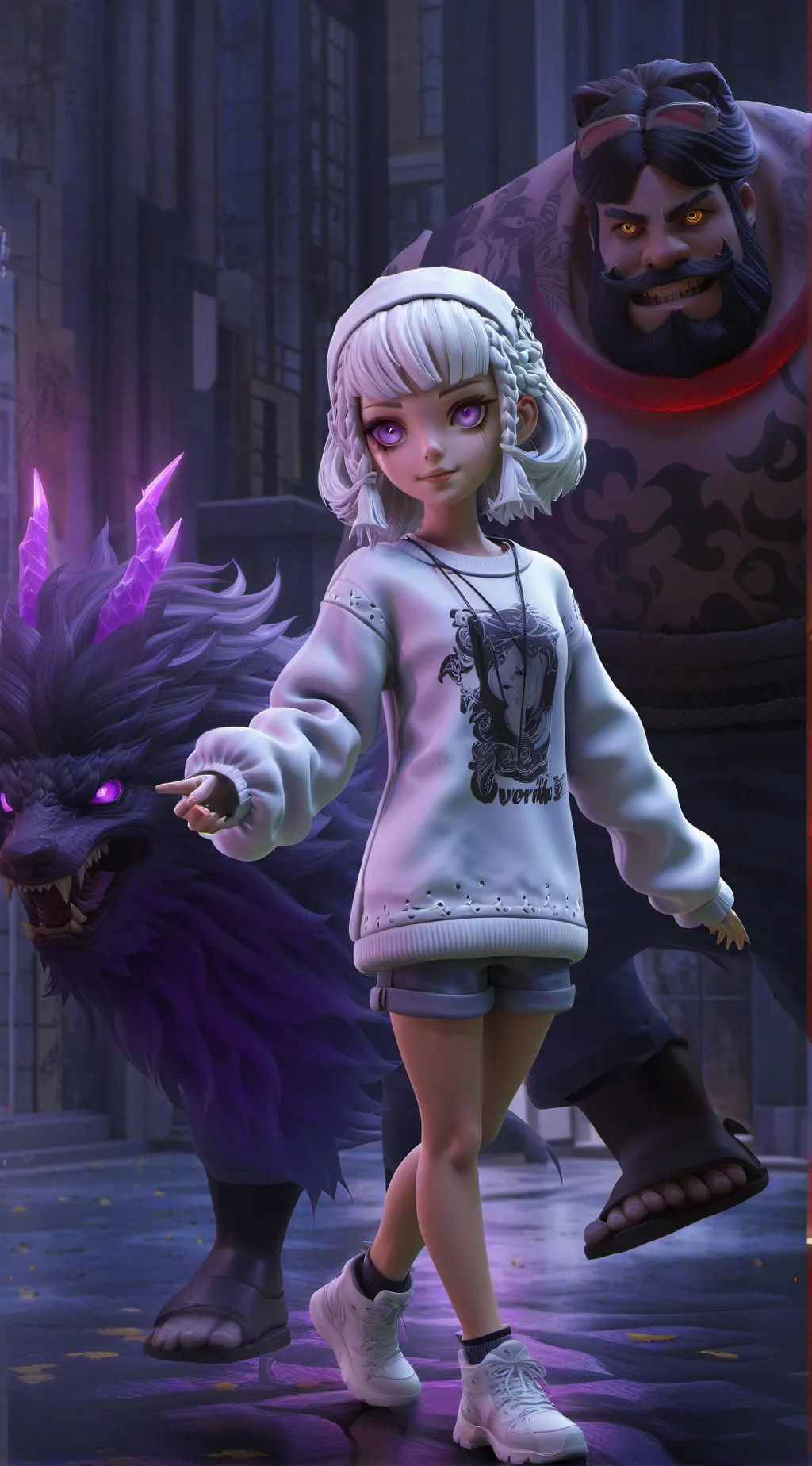 ai character: Dare background