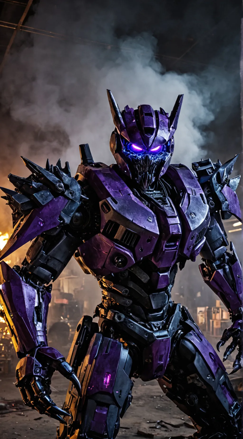 ai character: Firebreaker background