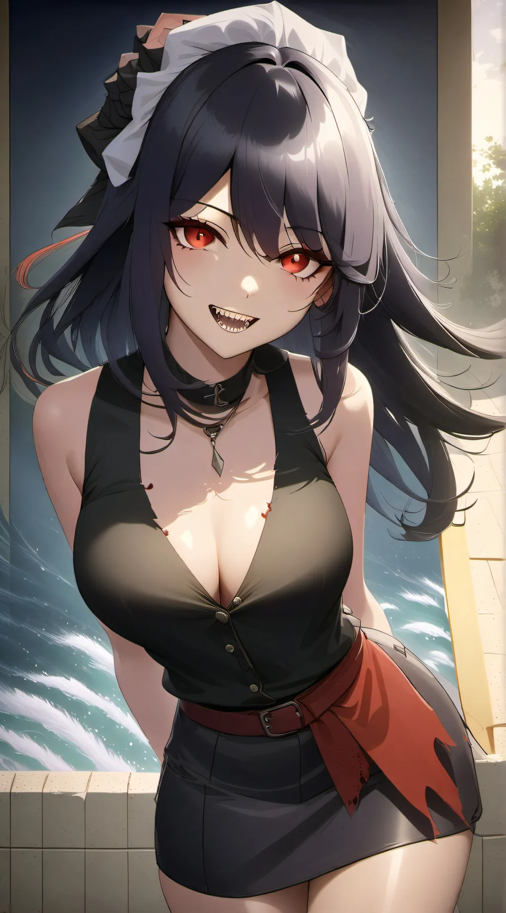 ai character: Lucia  background
