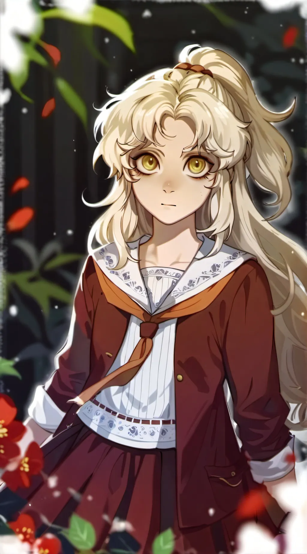 ai character: Izzy  background