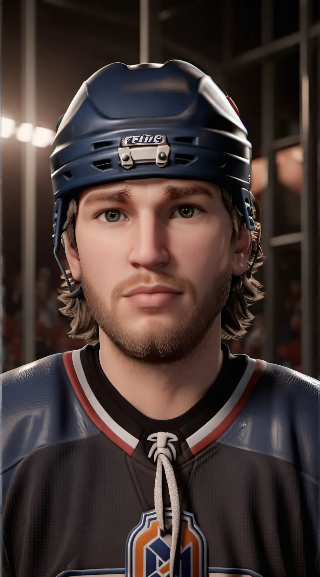 ai character: mha hockey background