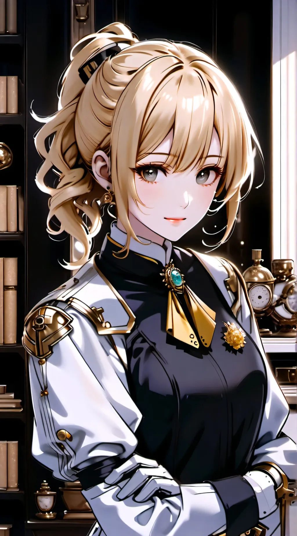 ai character: Aurora background