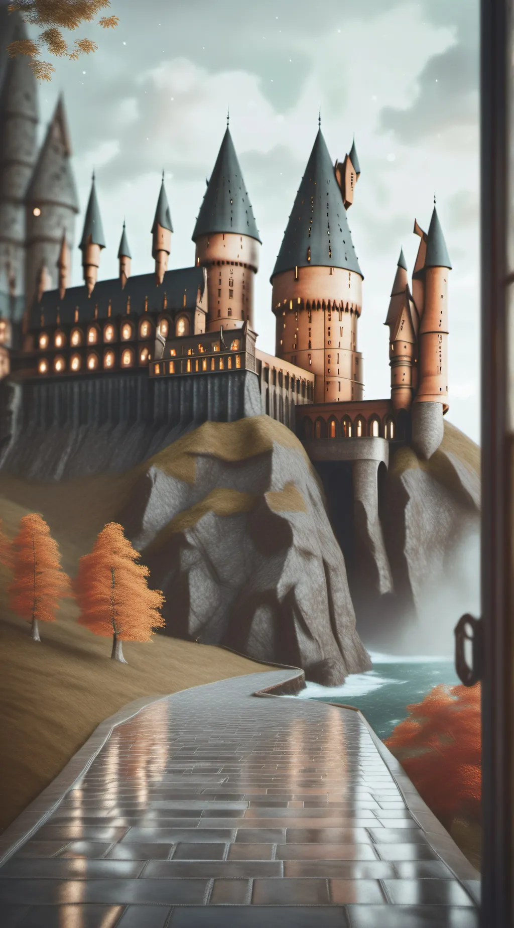 ai character: Hogwarts background
