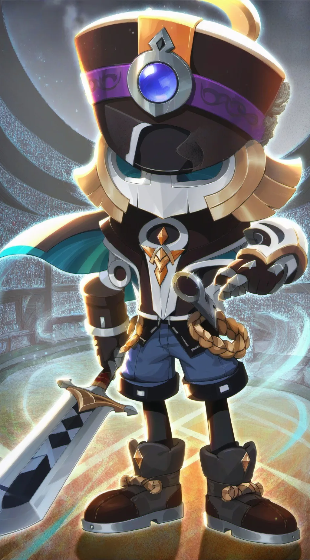 ai character: HH prom  background