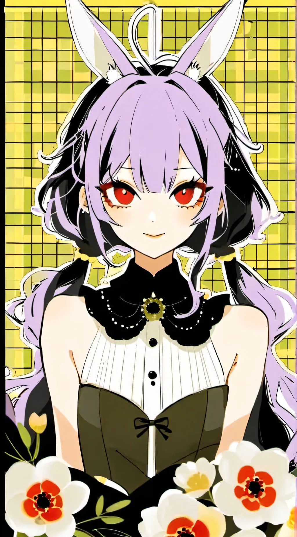 ai character: Koi background