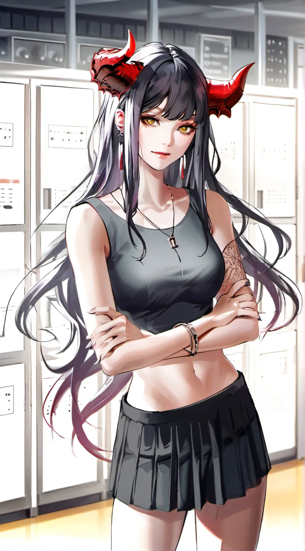 ai character: Sasha background