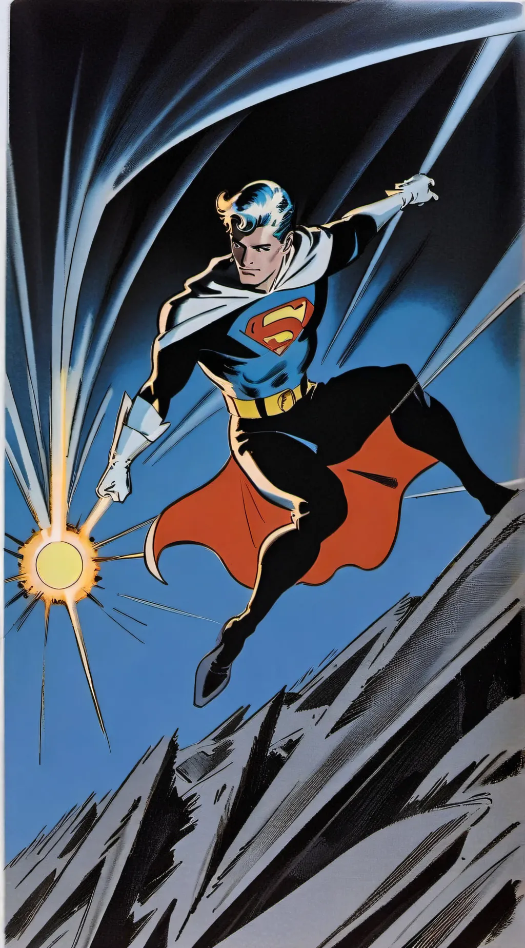 ai character: super man (comic) background