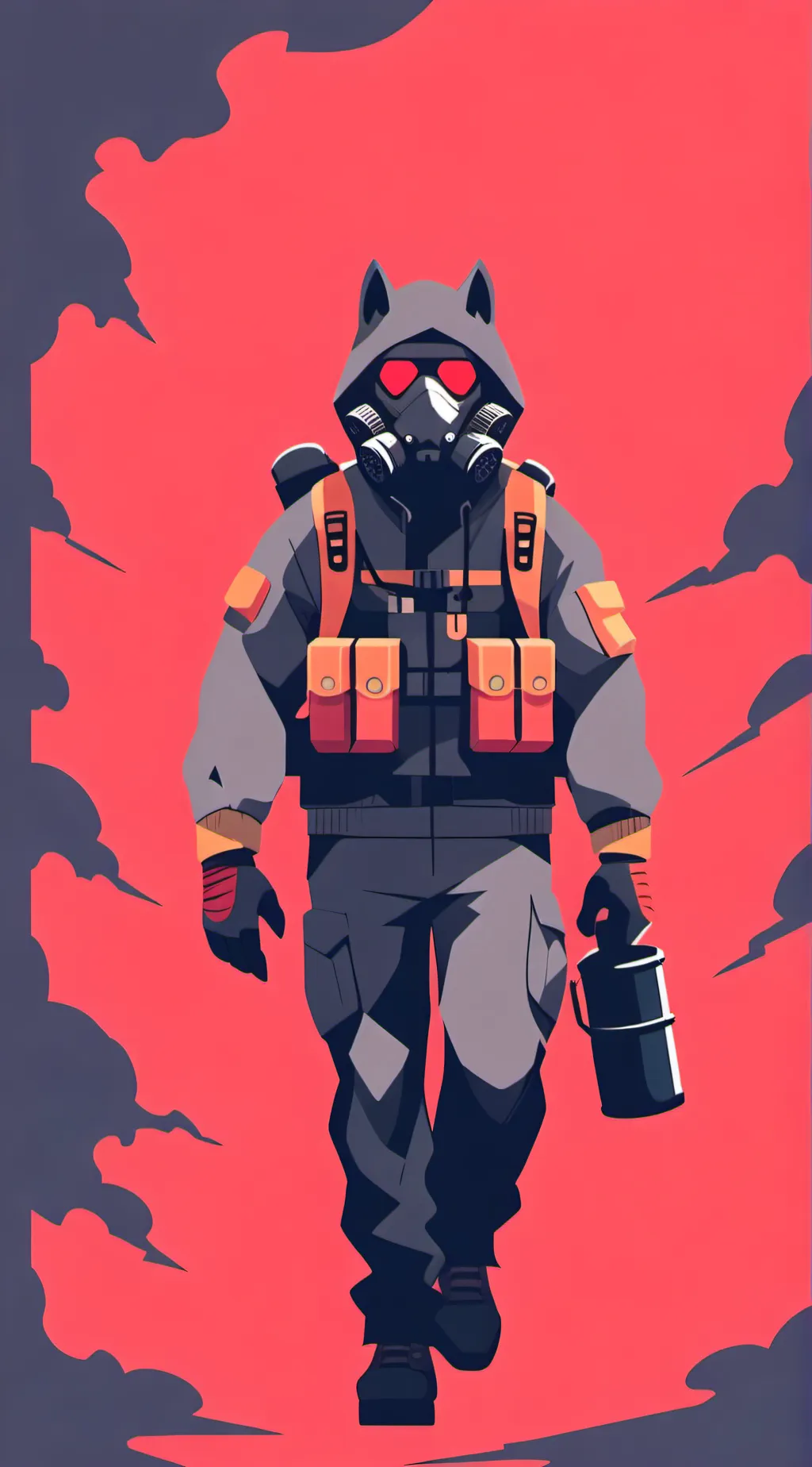 ai character: Baxter Delhann background