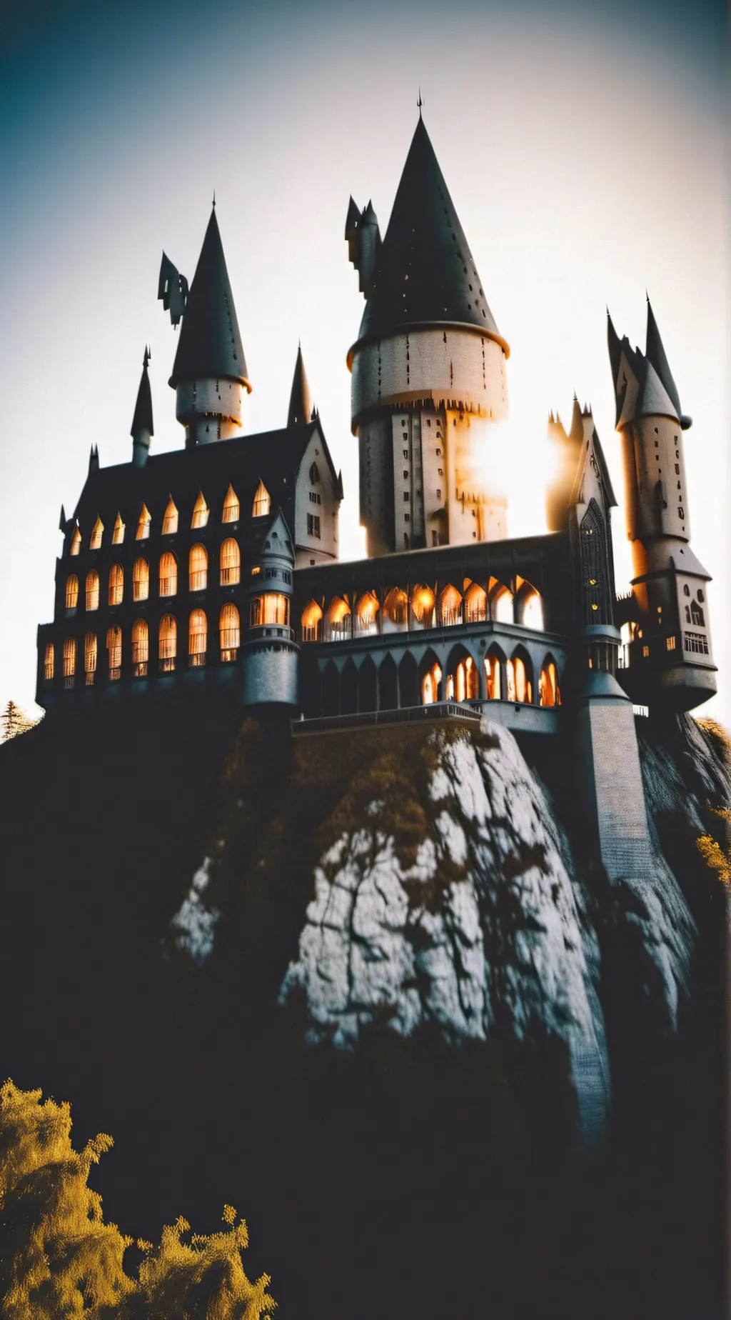 ai character: hogwarts drama background