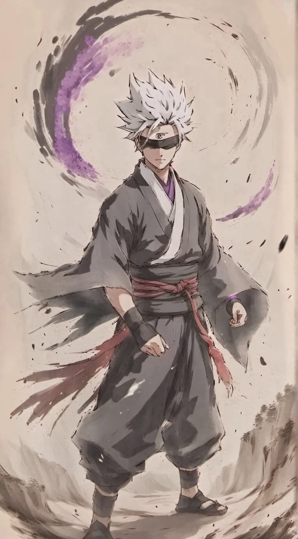 ai character: The honoured one background